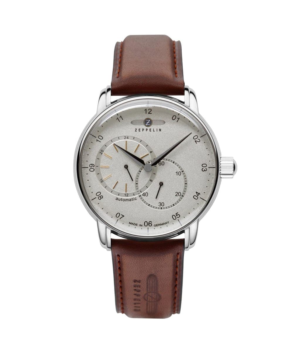 MONTRE ZEPPELIN NOUVELLE LIGNE DU CAPITAINE MARRON