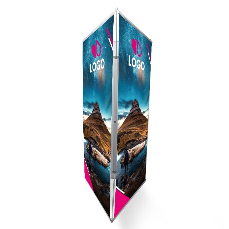 L-banner Triple 90 x 200 cm - Easyflyer