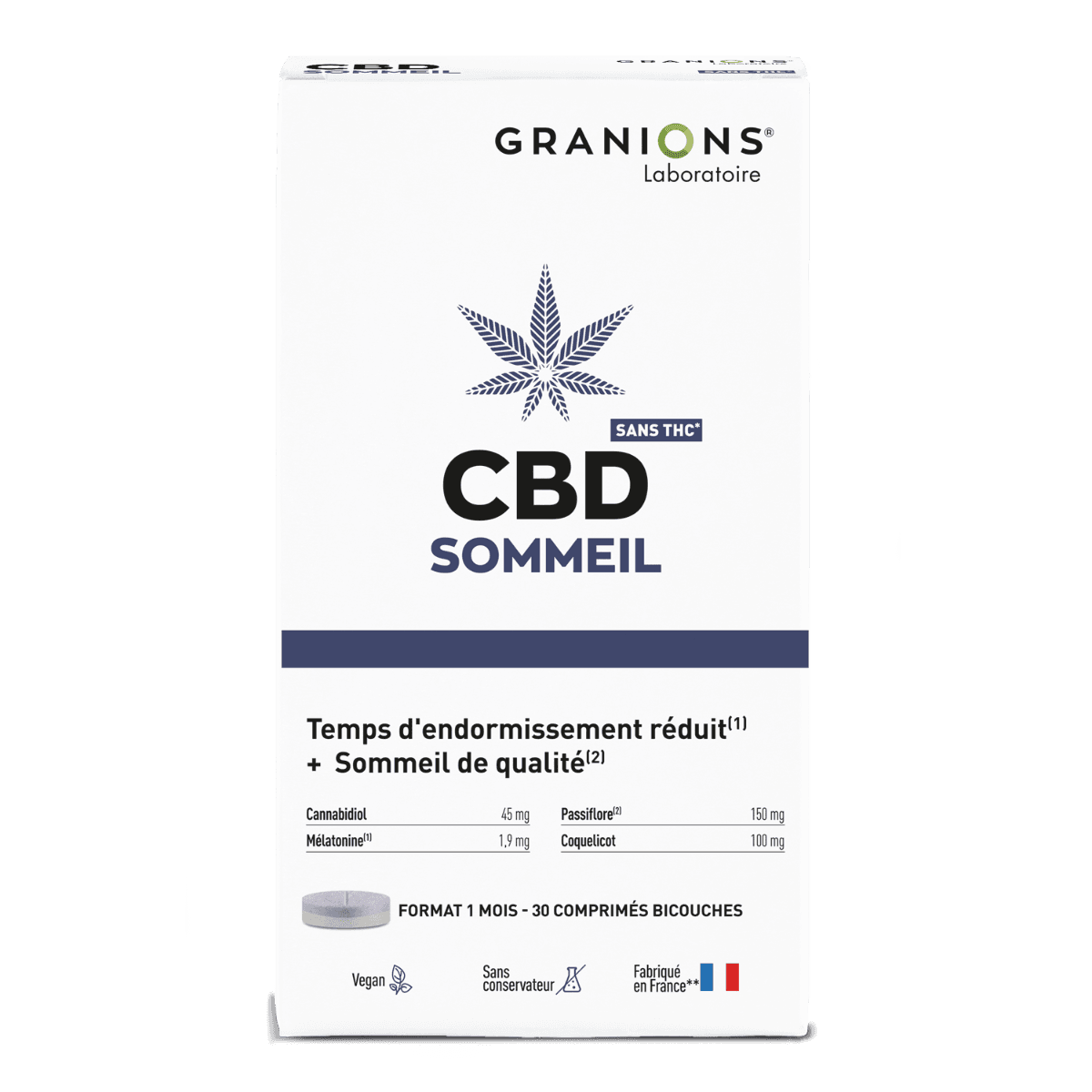 Comprimés CBD Sommeil