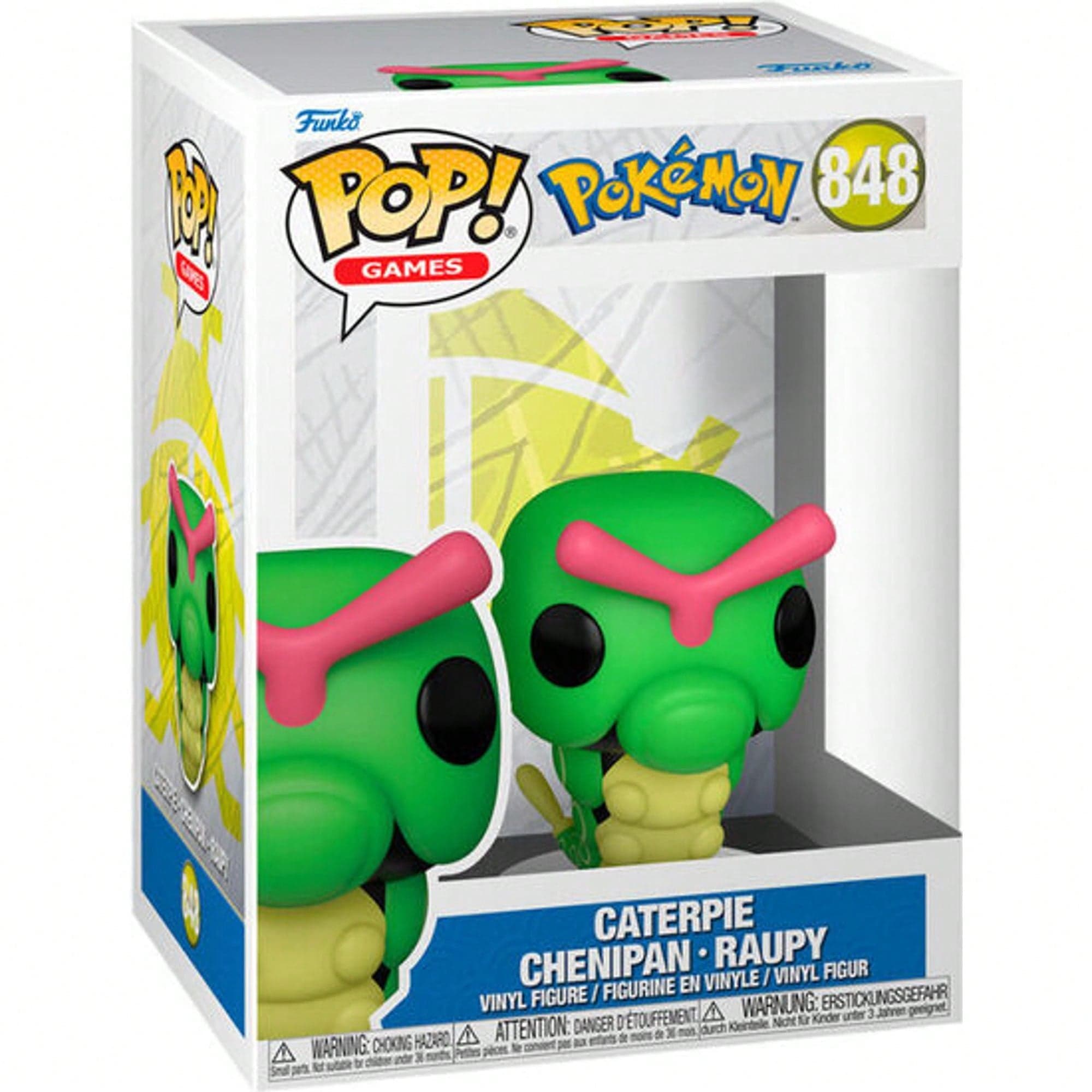 | FIGURINE POKEMON CATERPIE POP - Funko Pop à collectionner en édition limitée